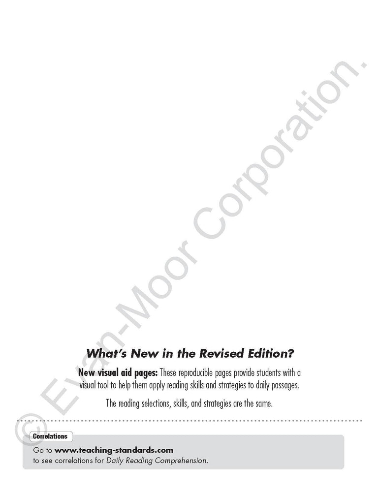 Daily Reading Comprehension, Grade 2 Teacher Edition