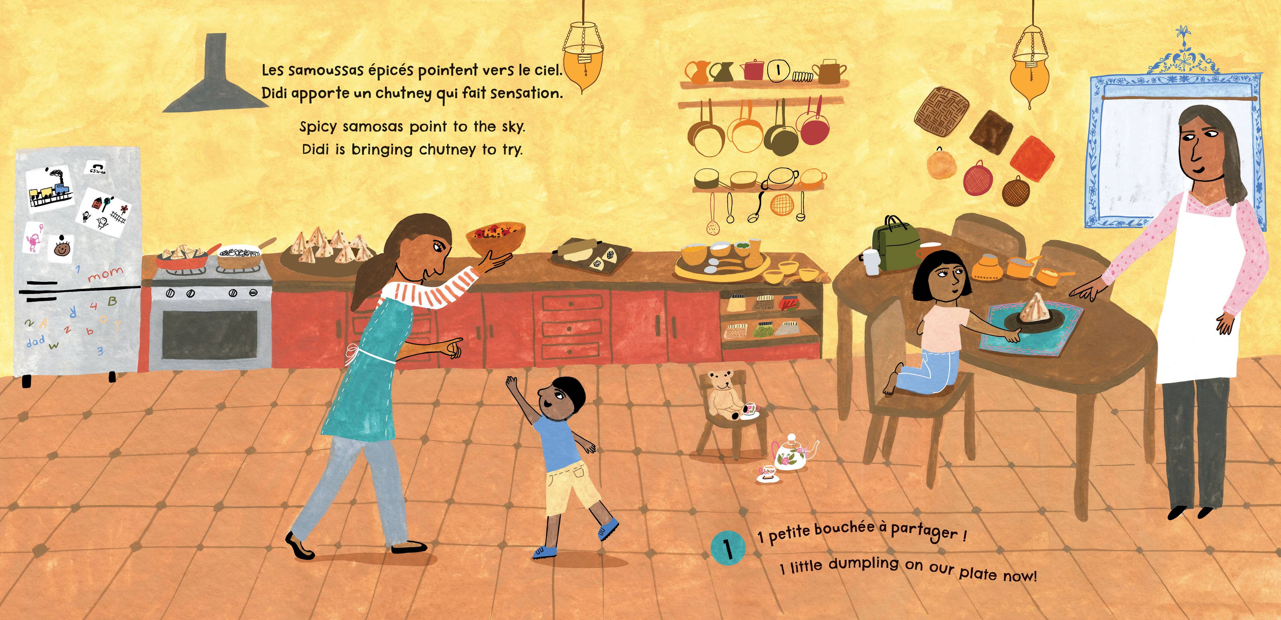 Dumpling Day (Bilingual French & English): Bilingual French Paperback