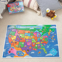 Floor Puzzle: Usa