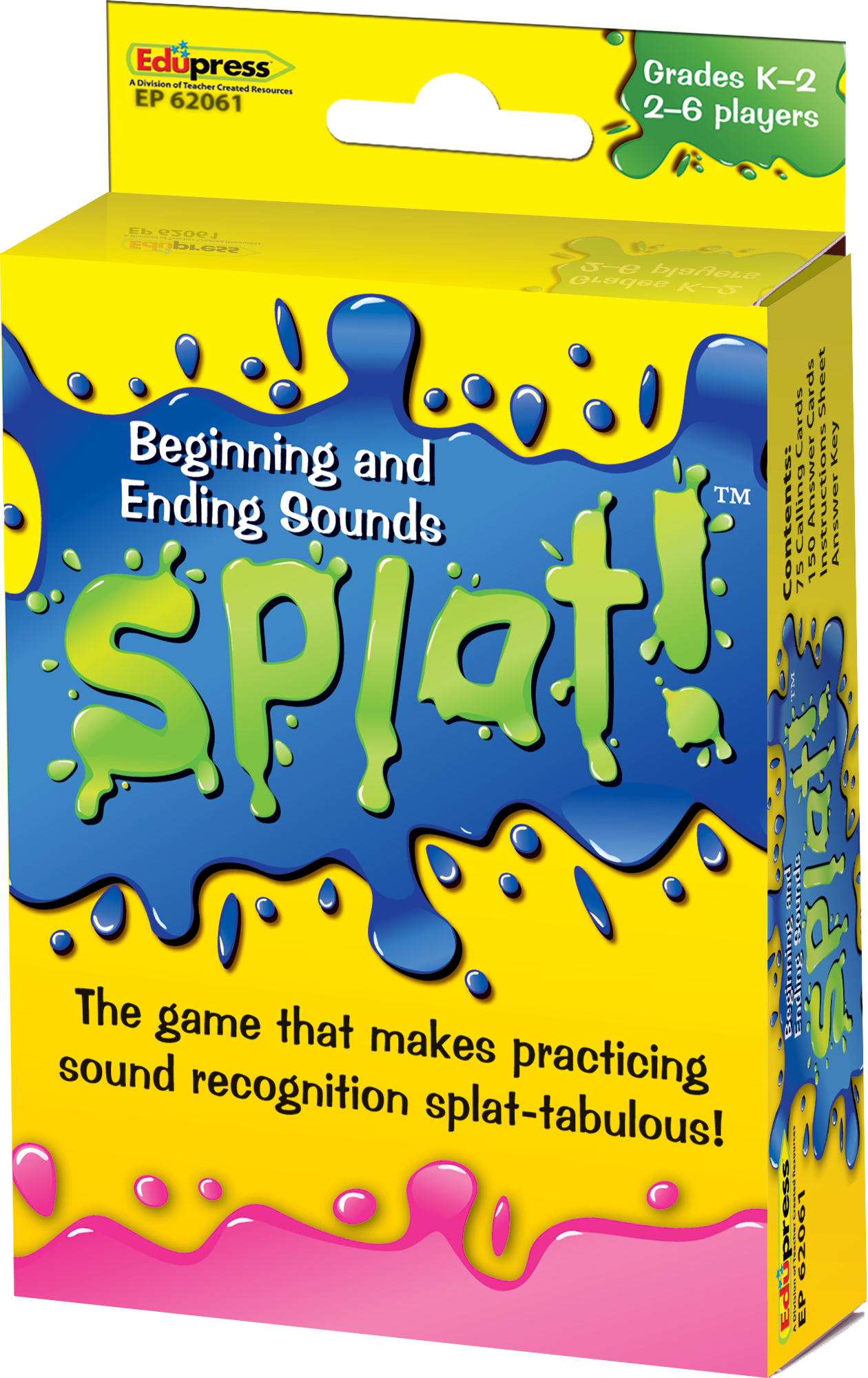 Splat™ Game: Beginning and Ending Sounds