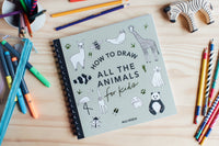 All the Animals: How to Draw Books for Kids (Spiral)