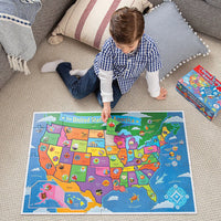 Floor Puzzle: Usa