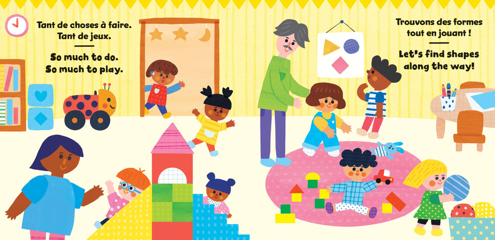 First Friends: Shapes (Bilingual French & English): Bilingual French Board Book