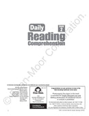 Daily Reading Comprehension, Grade 2 Teacher Edition