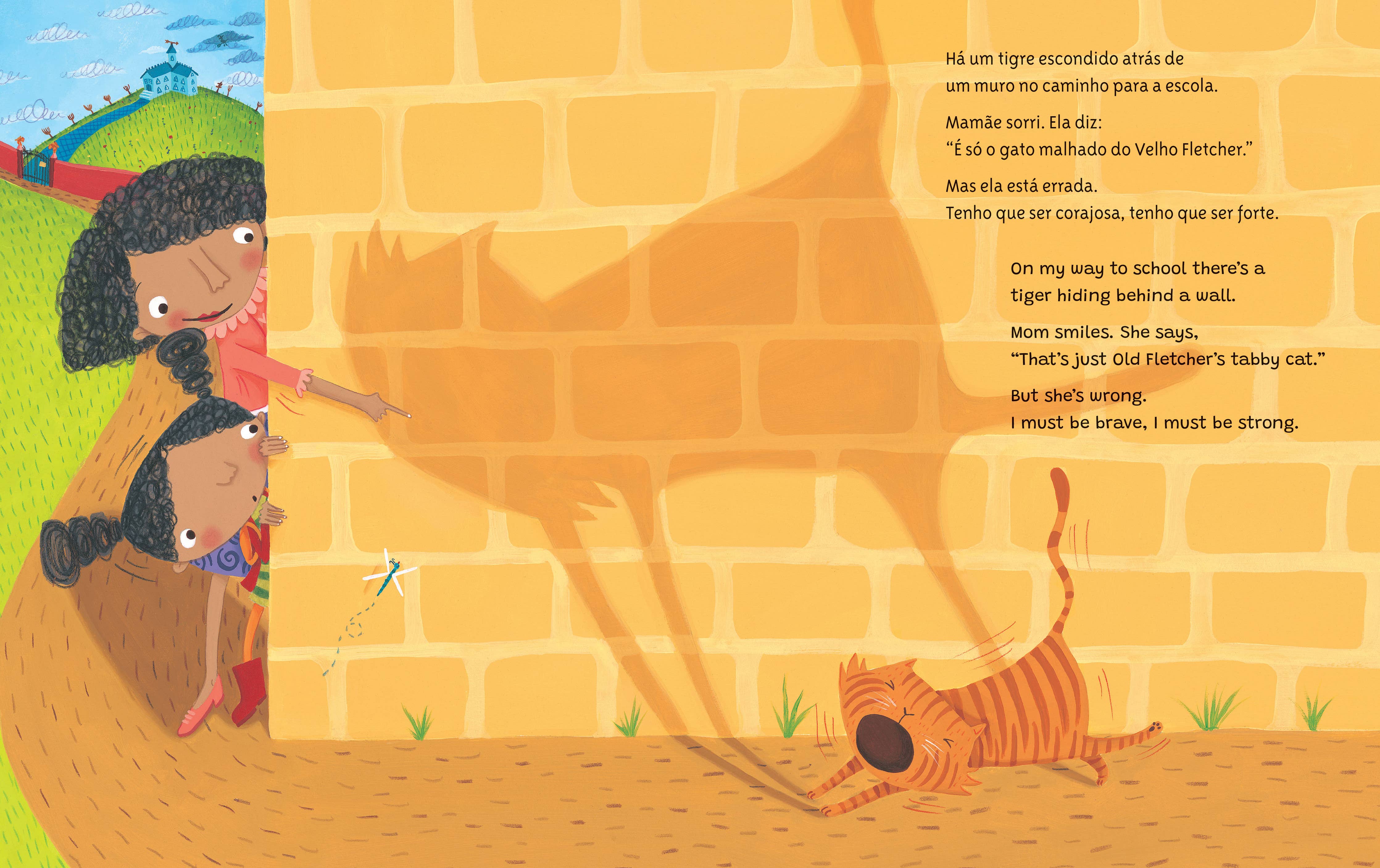 Ruby's School Walk (Bilingual Portuguese & English): Bilingual Portuguese Paperback