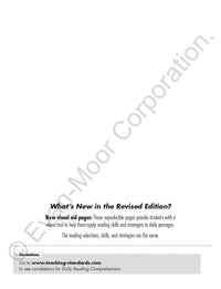 Daily Reading Comprehension, Grade 1 Teacher Edition