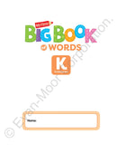 My First Big Book of Words, Grade K Workbook