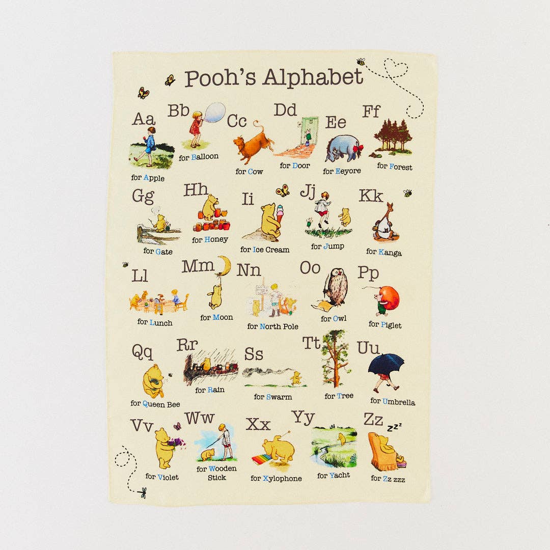 Pooh's Alphabet Playsilk