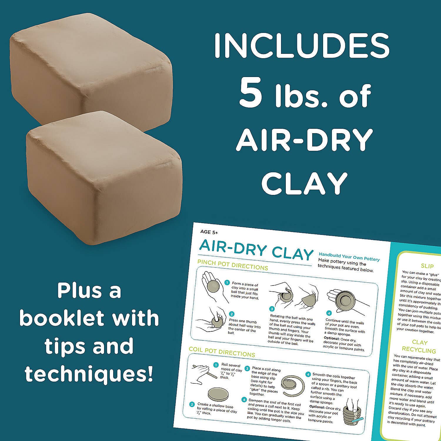 Pottery Wheel Clay Refill